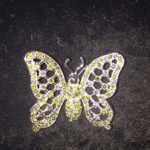 St. John Swarovski crystal broach